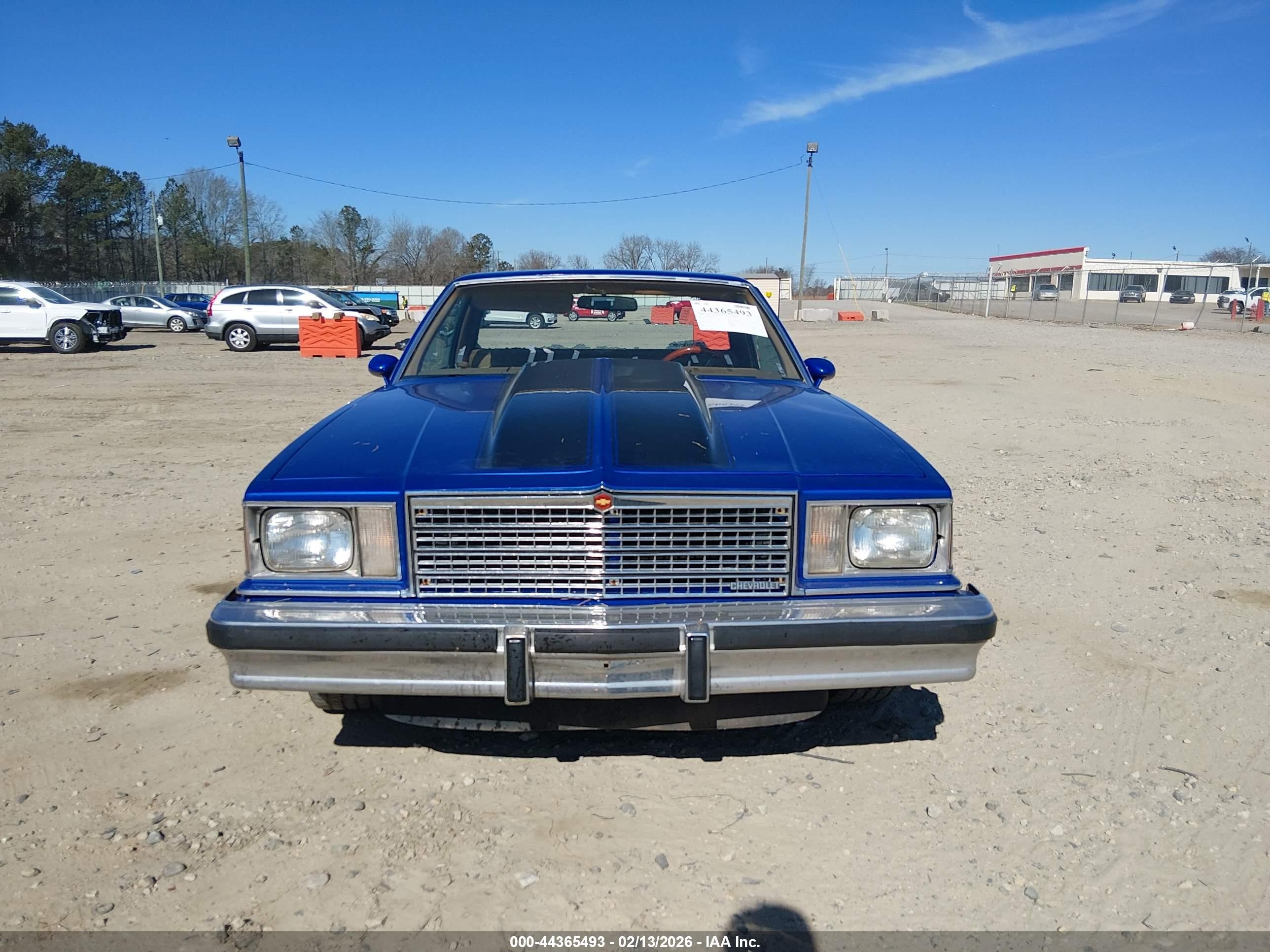 1979 Chevrolet El Camino   Синий vin: 1W80J9D438208    