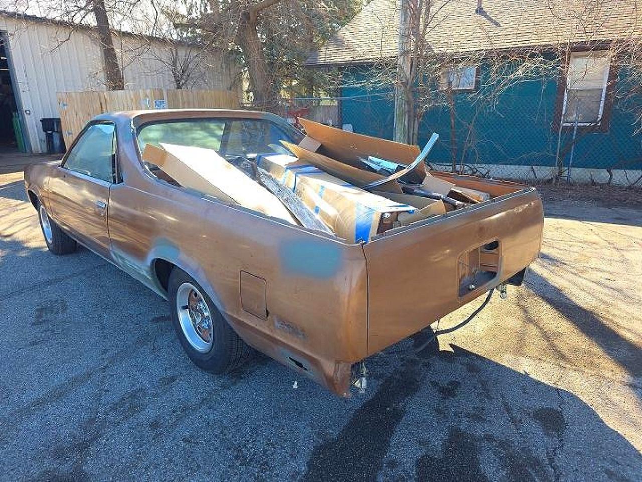1979 Chevrolet El Camino Orange vin: 1W80J9K630870