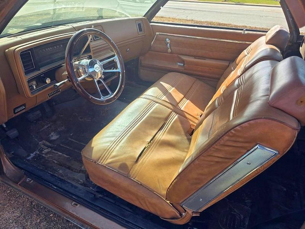 1979 Chevrolet El Camino Orange vin: 1W80J9K630870