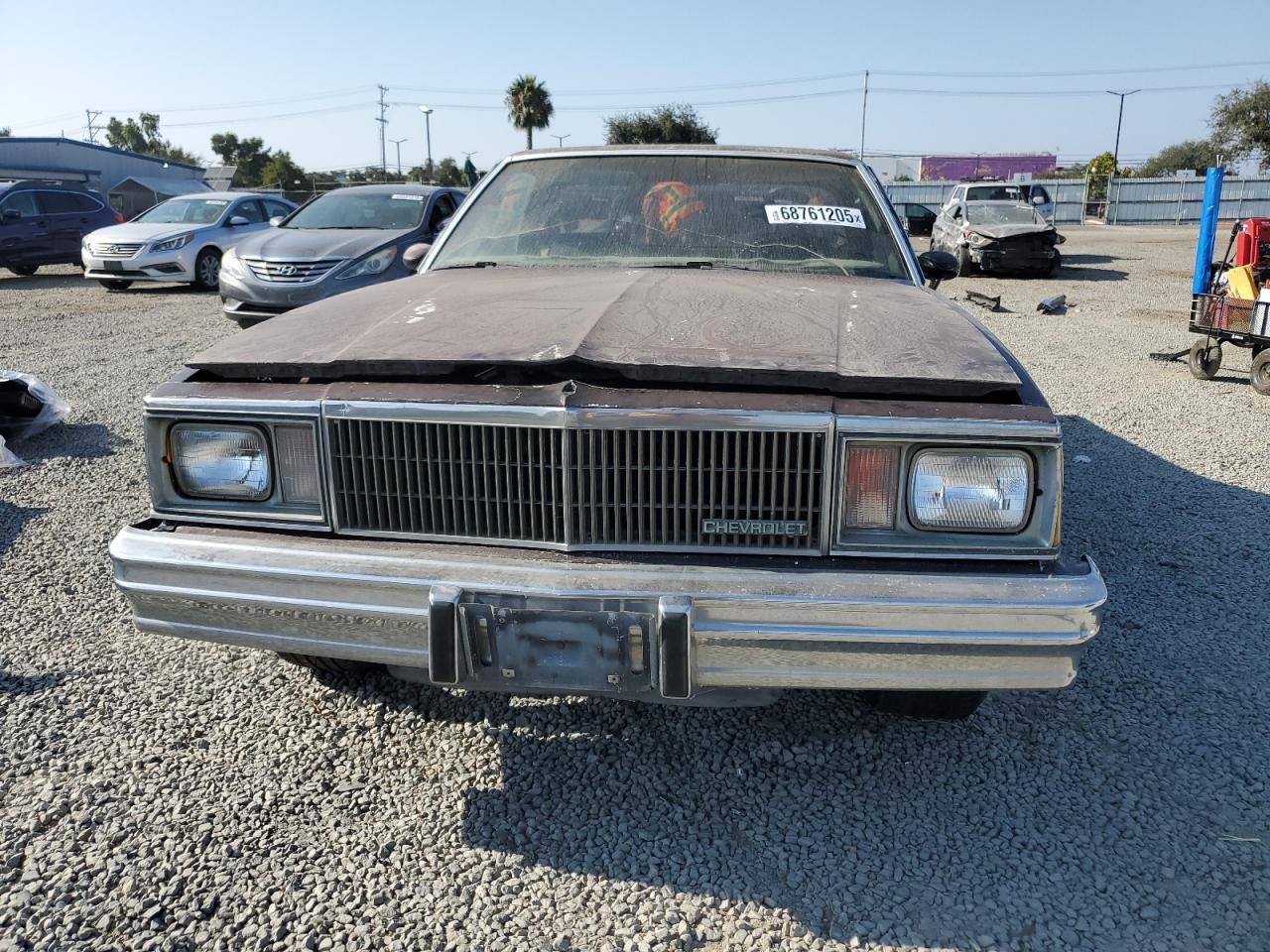 1980 Chevrolet El Camino Бордовый vin: 1W80JAR416378