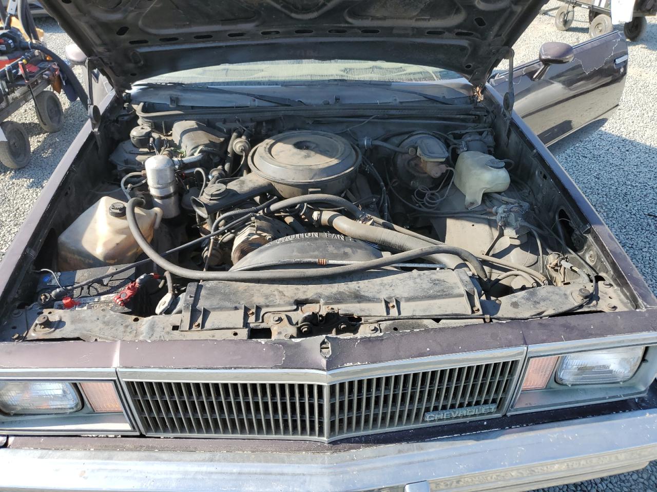 1980 Chevrolet El Camino Бордовый vin: 1W80JAR416378