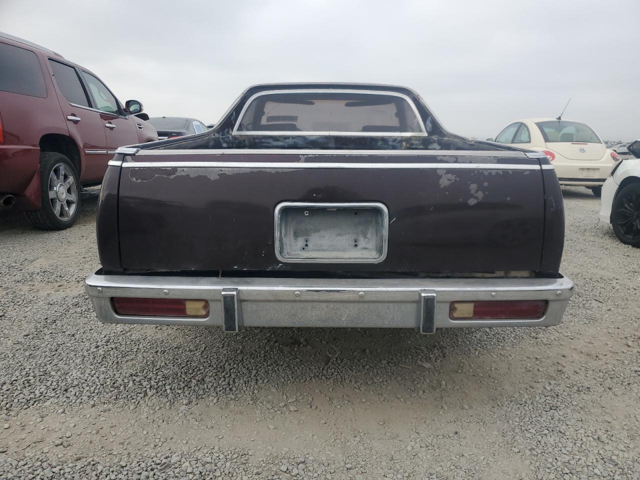 1980 Chevrolet El Camino Бордовый vin: 1W80JAR416378