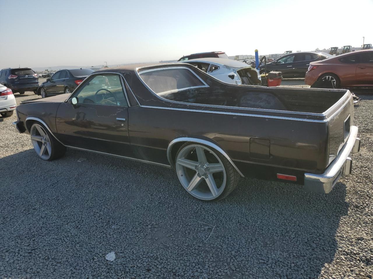 1980 Chevrolet El Camino Бордовый vin: 1W80JAR416378