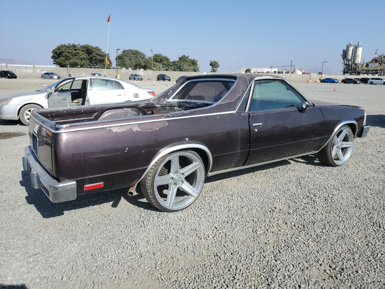 1980 Chevrolet El Camino Бордовый vin: 1W80JAR416378