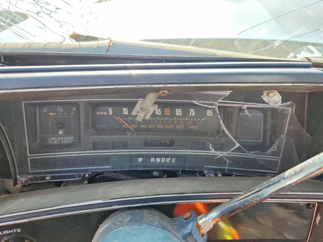 1980 Chevrolet El Camino Blue vin: 1W80KAR437175