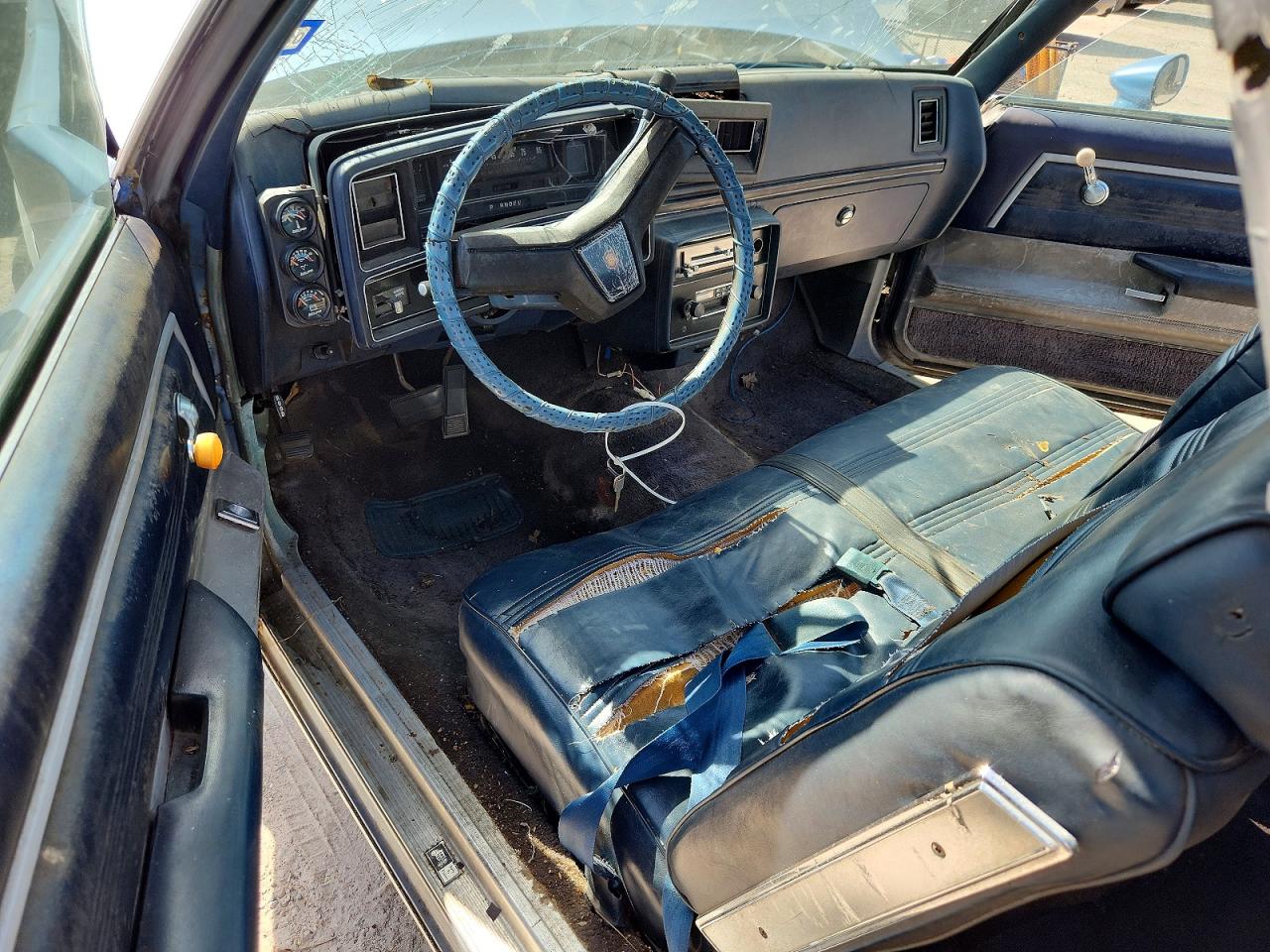 1980 Chevrolet El Camino Blue vin: 1W80KAR437175
