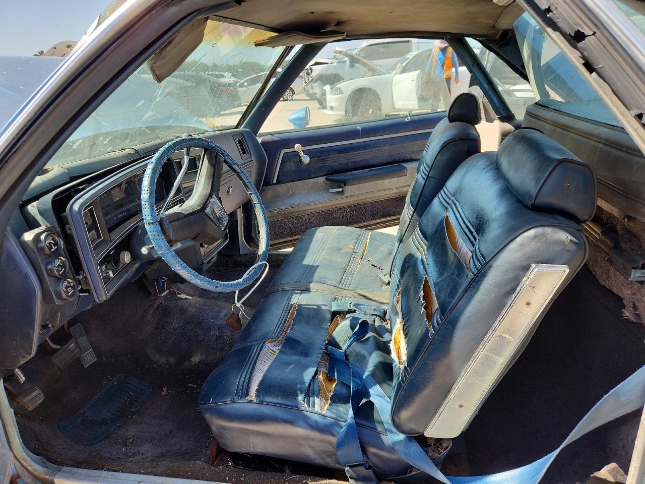 1980 Chevrolet El Camino Blue vin: 1W80KAR437175