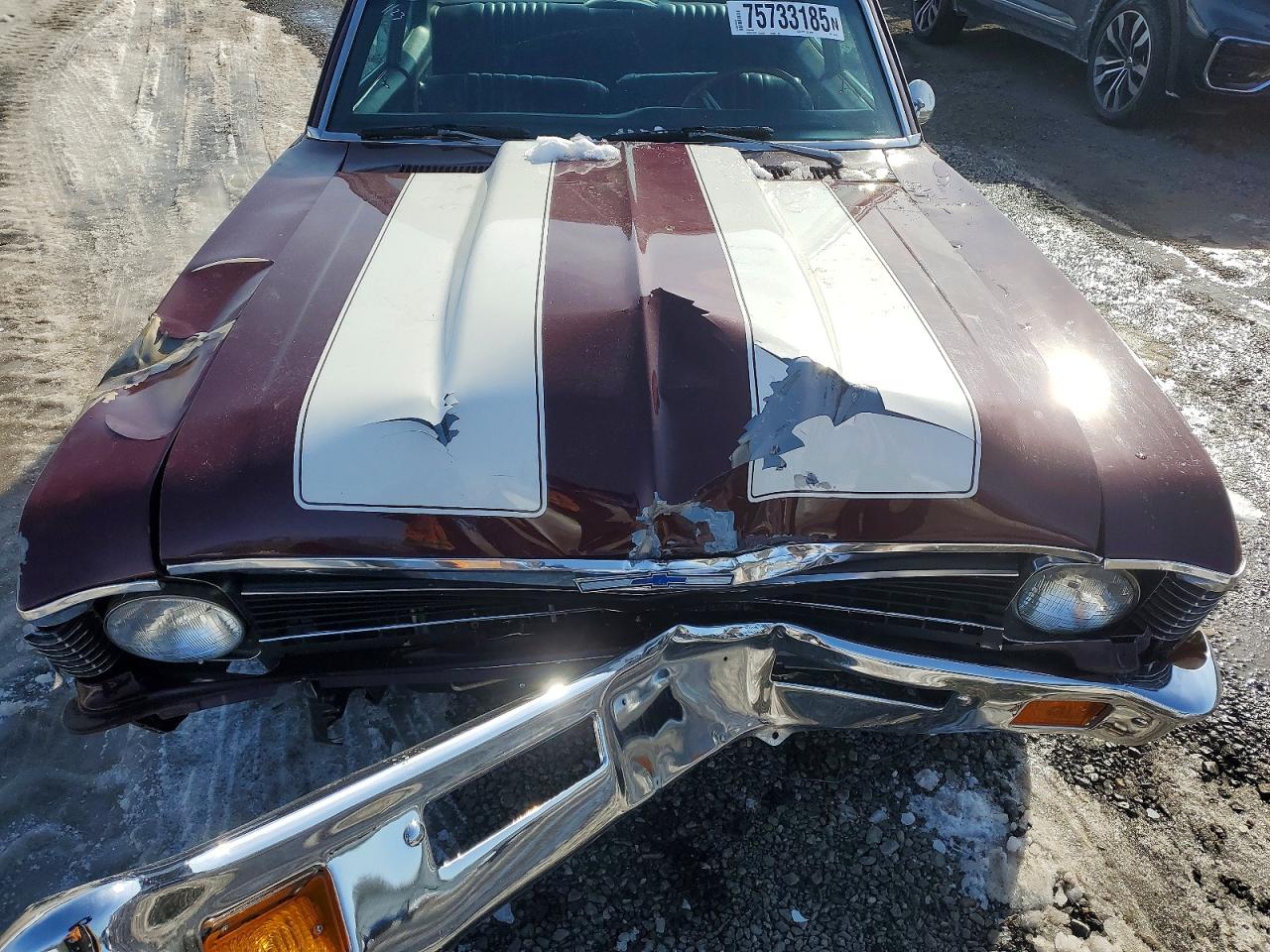 1974 Chevrolet Nova Бордовый vin: 1X27H4W130193