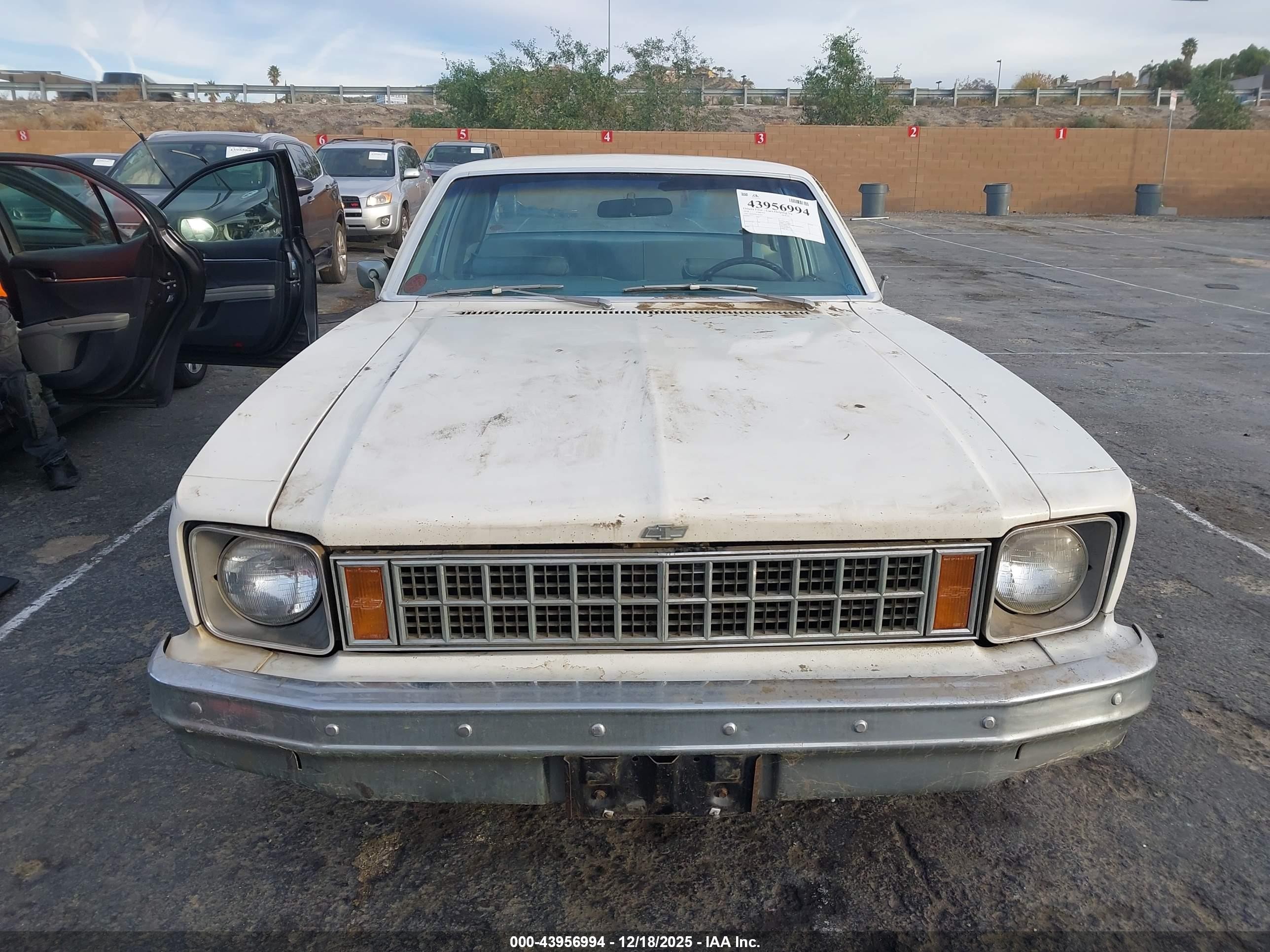 1978 Chevrolet Nova   Белый vin: 1X27U8W185242    