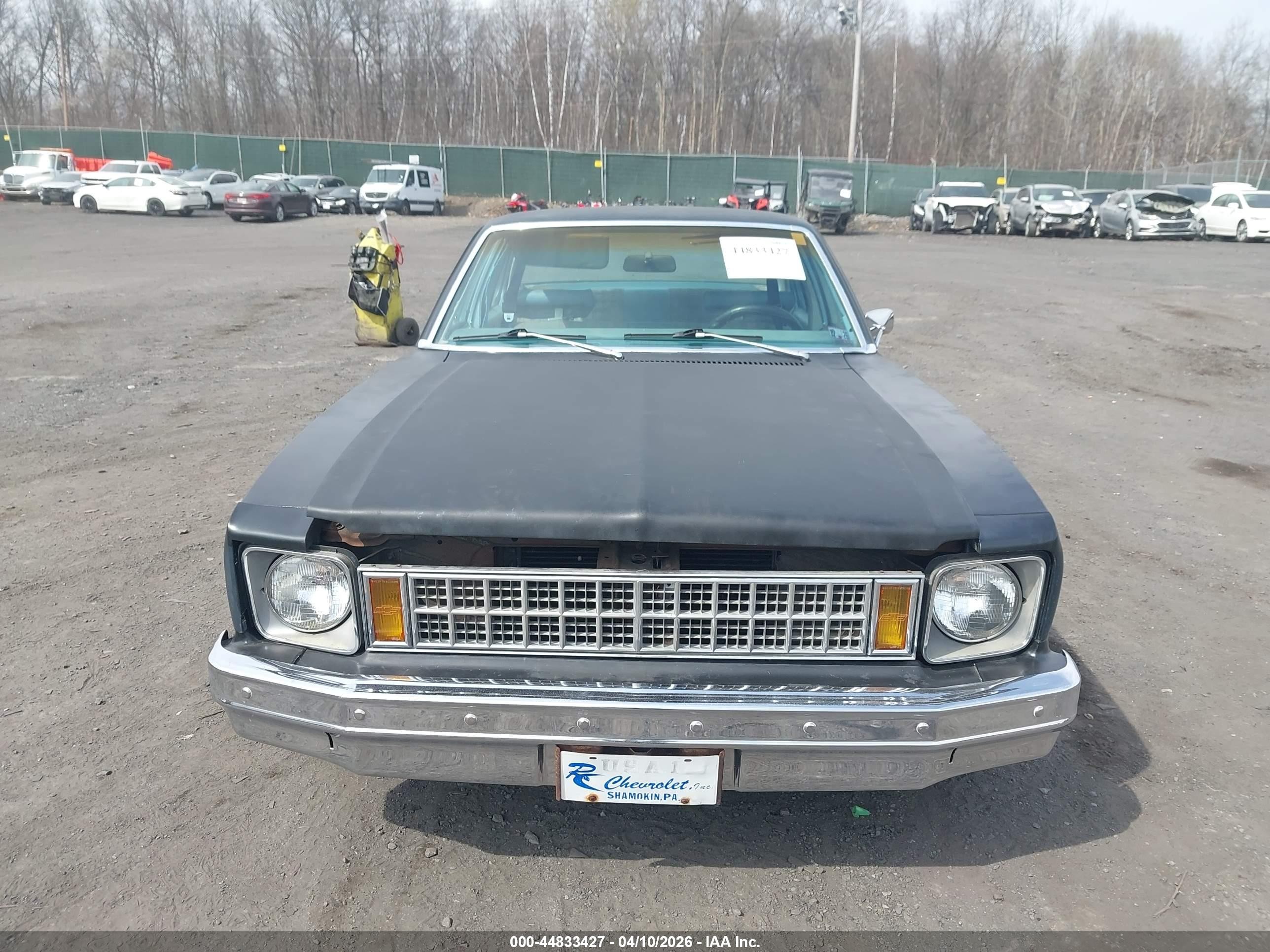 1978 Chevrolet Nova   Black vin: 1X69D8T129207    