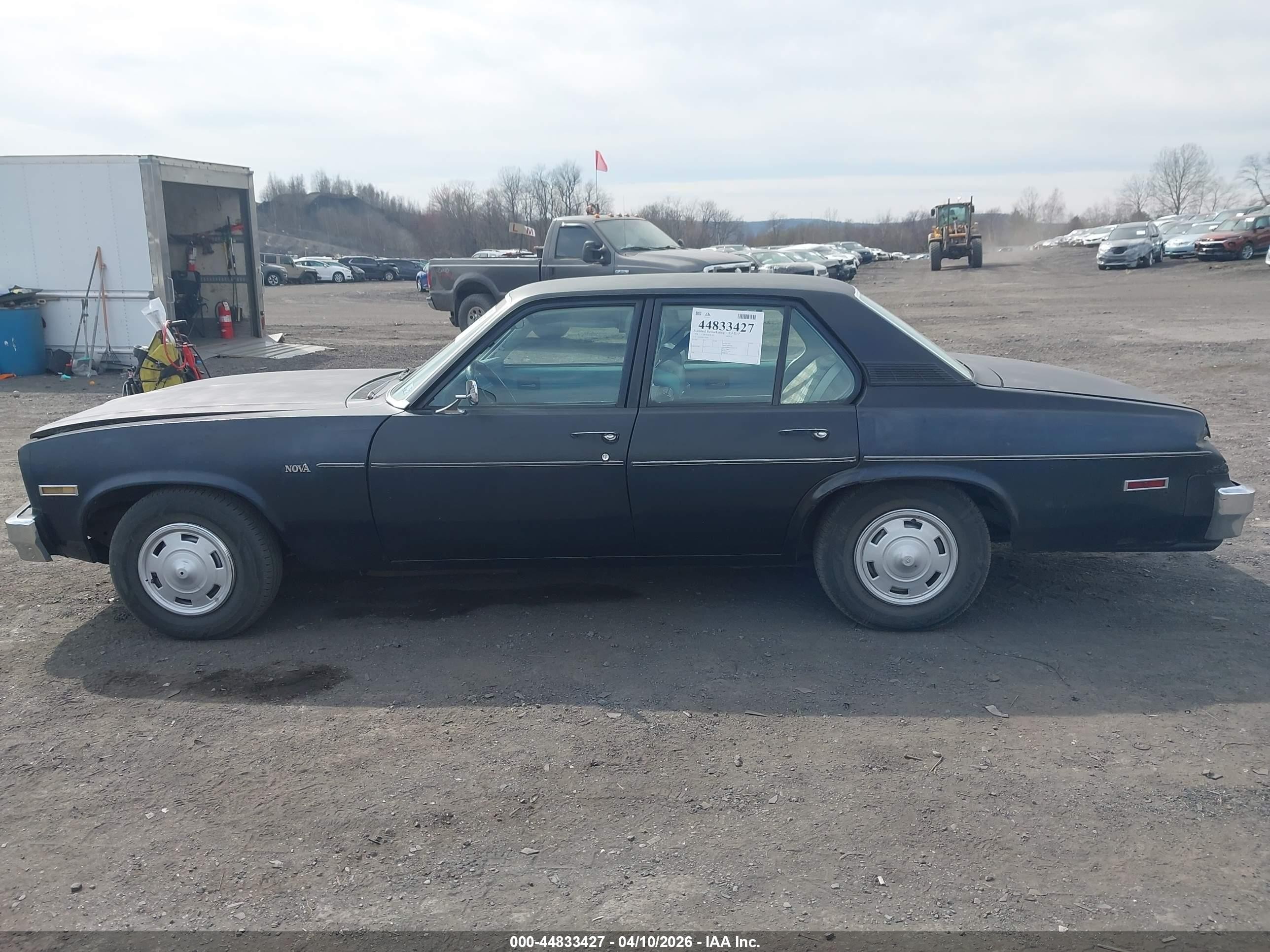 1978 Chevrolet Nova   Black vin: 1X69D8T129207    