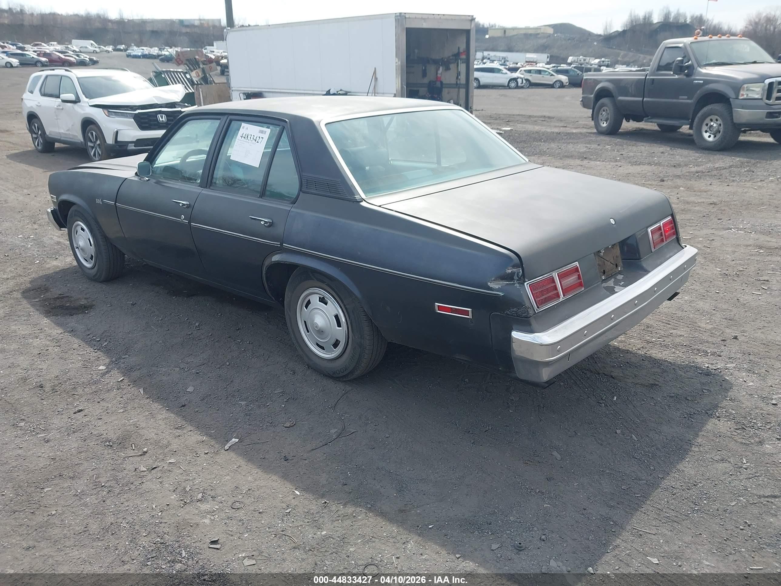 1978 Chevrolet Nova   Black vin: 1X69D8T129207    