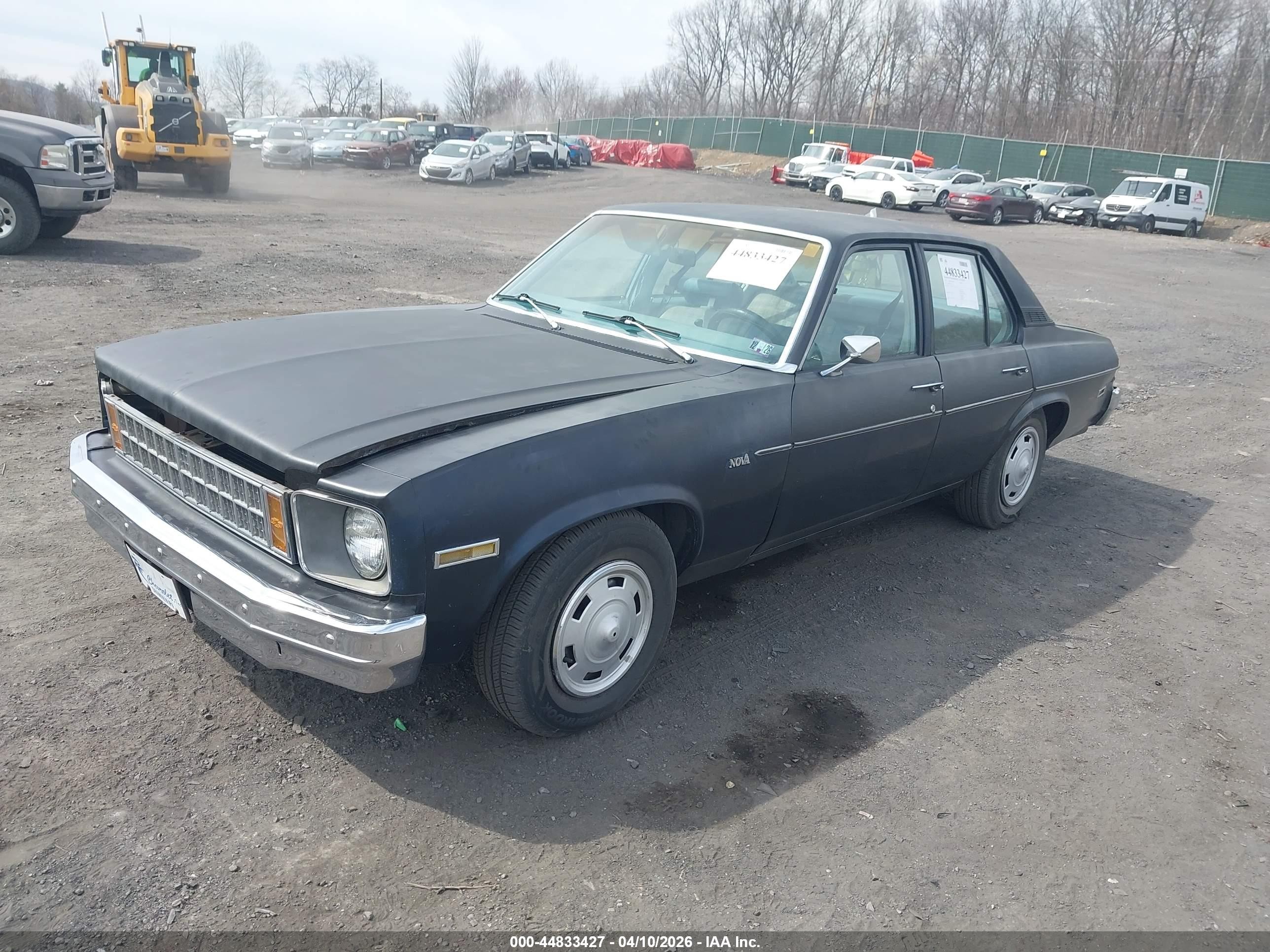 1978 Chevrolet Nova   Black vin: 1X69D8T129207    