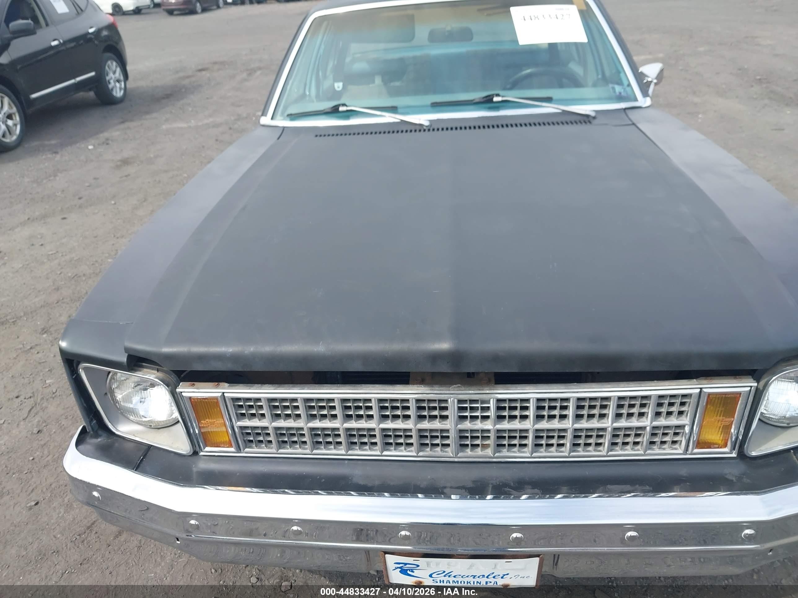 1978 Chevrolet Nova   Black vin: 1X69D8T129207    