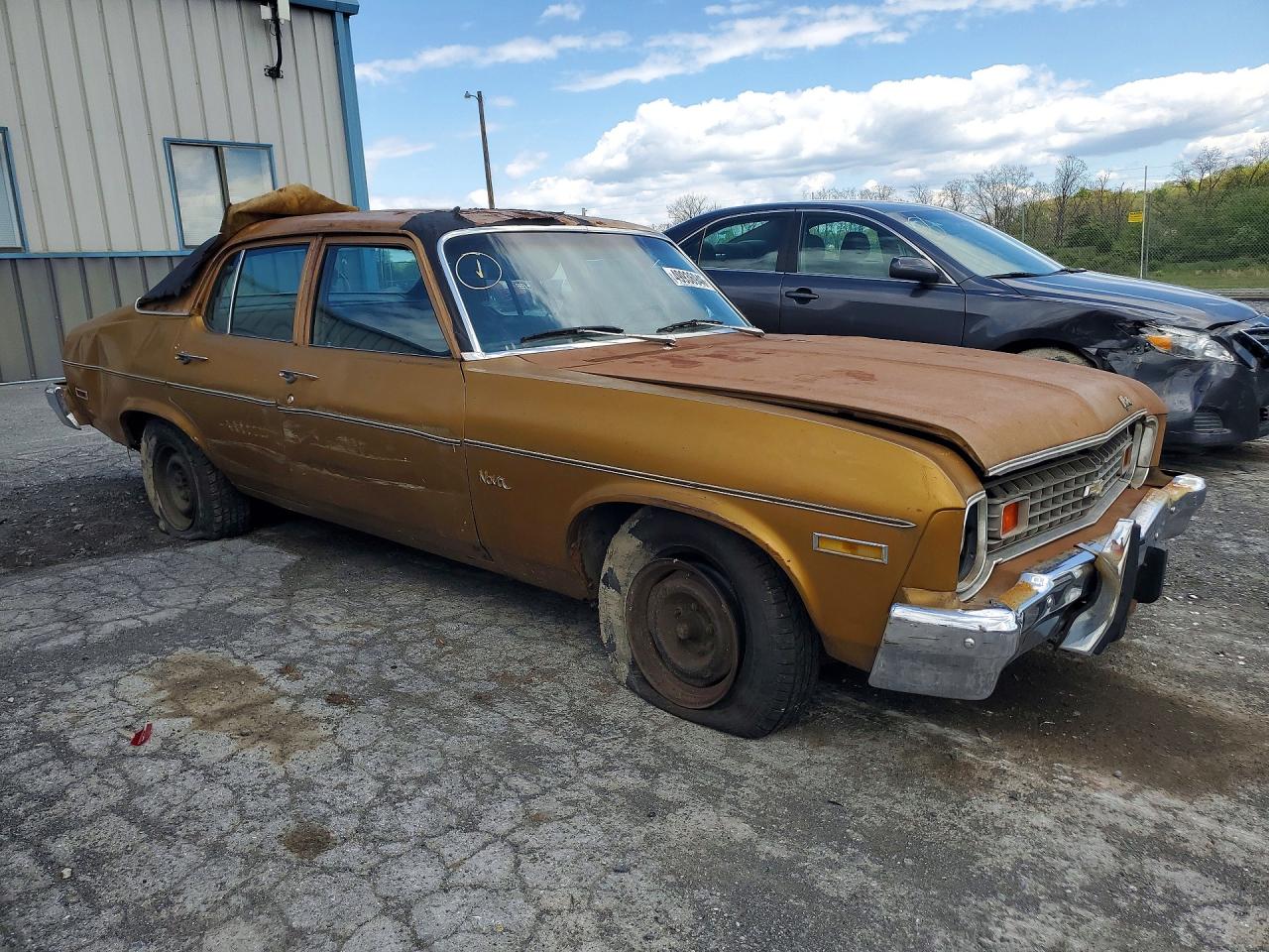 1974 Chevrolet Nova Золотой vin: 1X69H4W237662