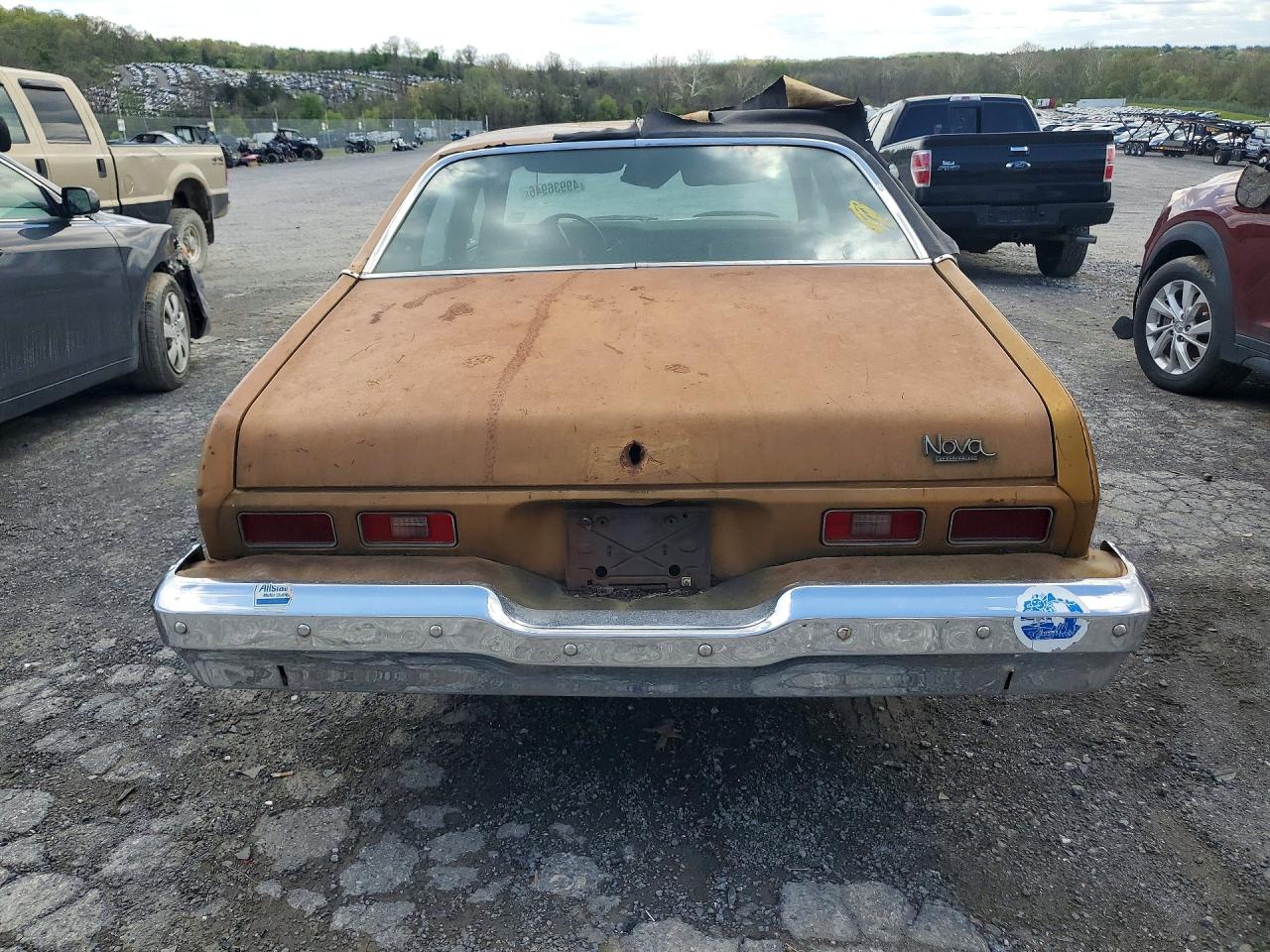 1974 Chevrolet Nova Золотой vin: 1X69H4W237662