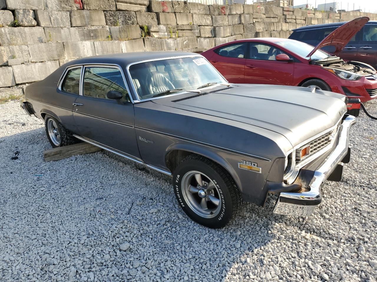 1974 Chevrolet Nova Gray vin: 1Y17H4W119003