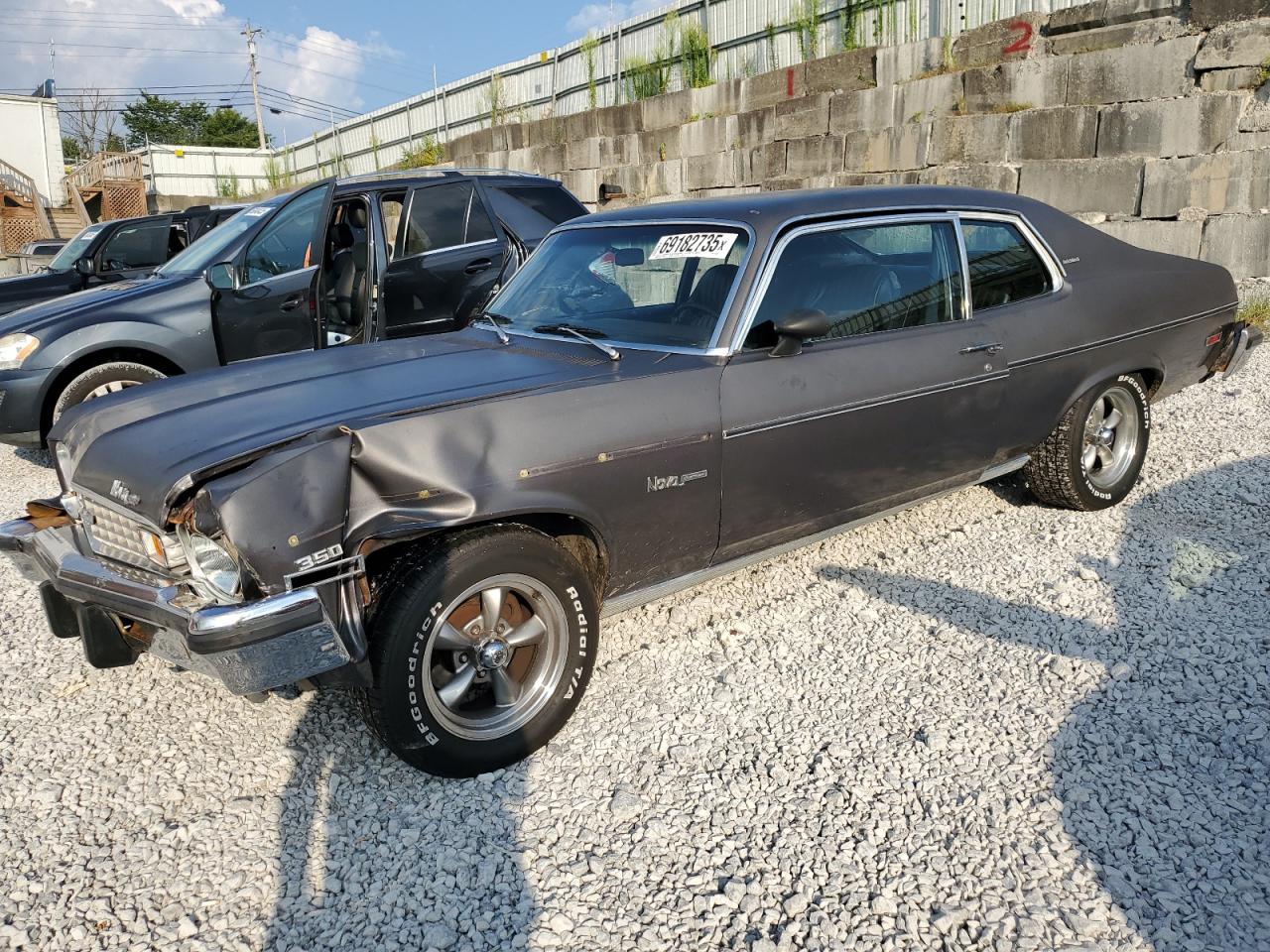 1974 Chevrolet Nova Gray vin: 1Y17H4W119003