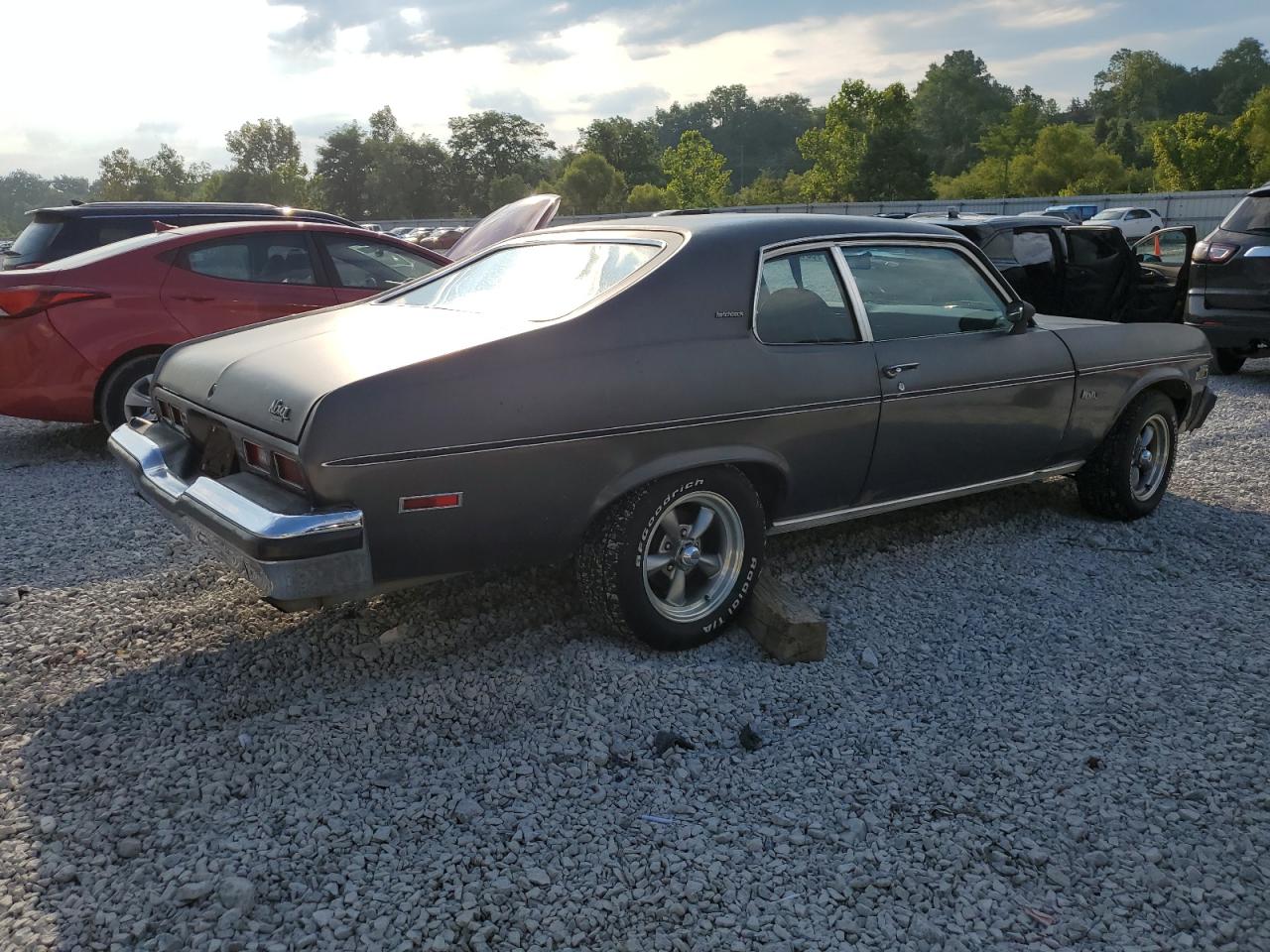 1974 Chevrolet Nova Gray vin: 1Y17H4W119003