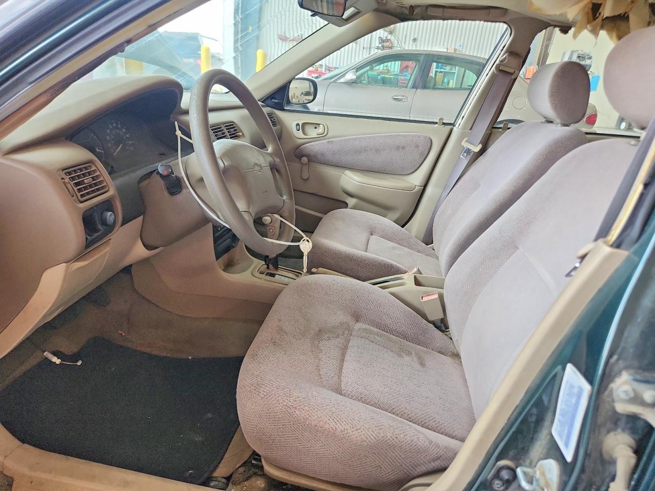 2001 Chevrolet Geo Prizm Base Green vin: 1Y1SK52801Z429425