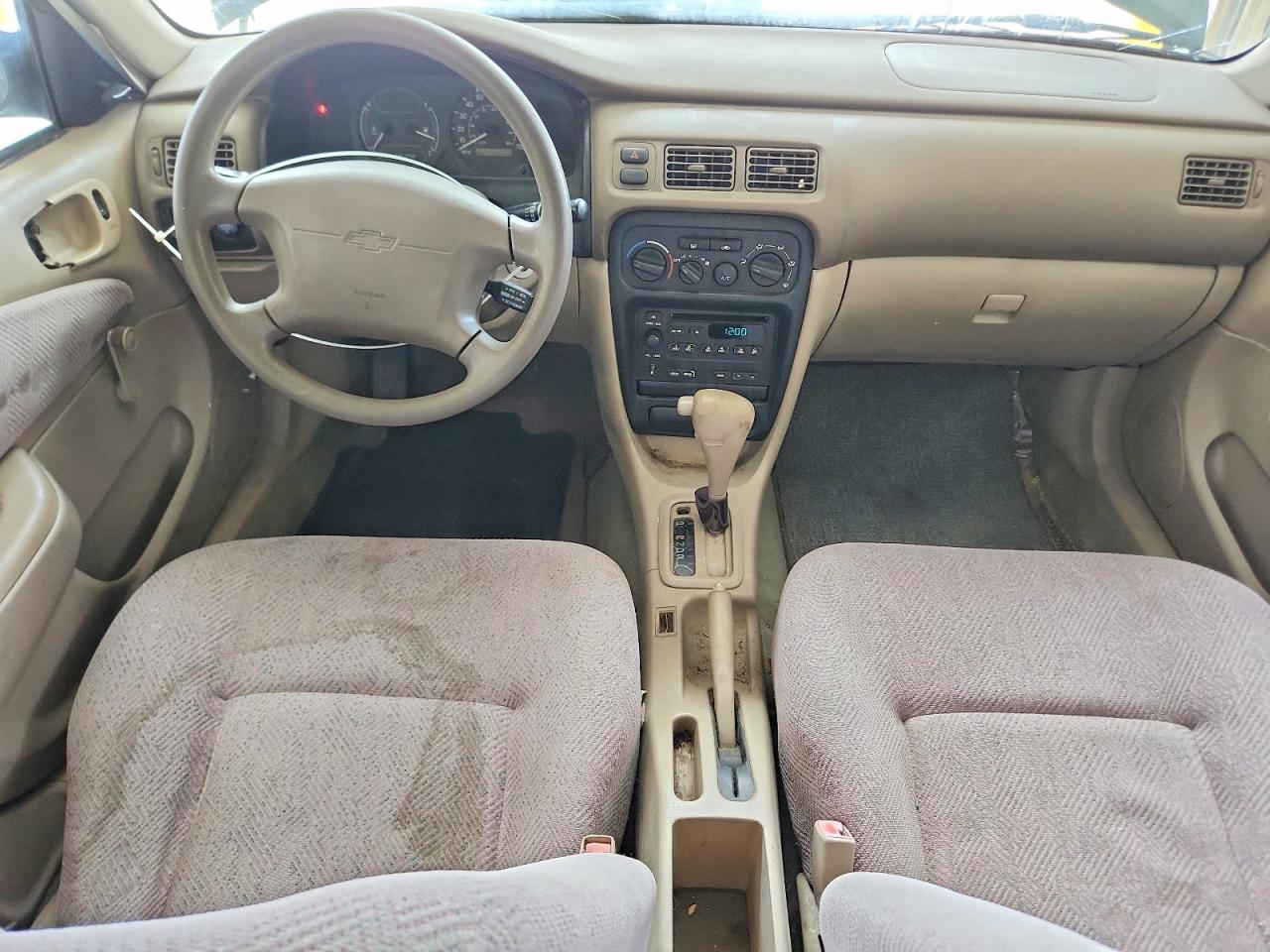 2001 Chevrolet Geo Prizm Base Green vin: 1Y1SK52801Z429425