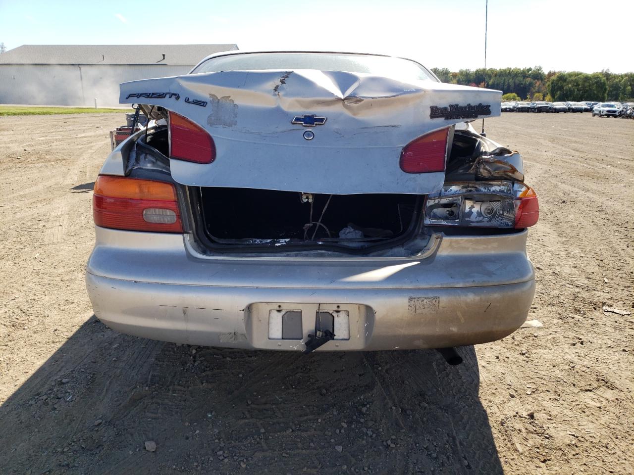 1999 Chevrolet Geo Prizm Base Silver vin: 1Y1SK5286XZ440700
