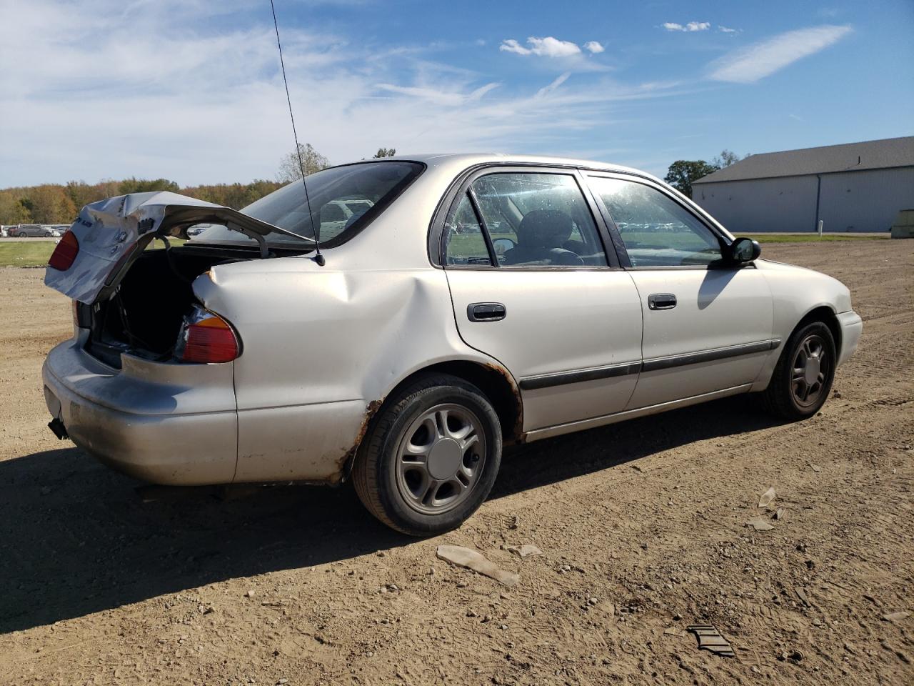 1999 Chevrolet Geo Prizm Base Silver vin: 1Y1SK5286XZ440700