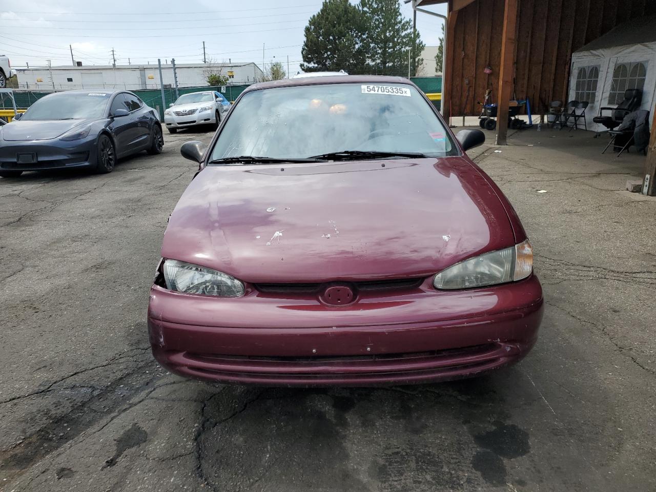 1998 Chevrolet Geo Prizm Base Бордовый vin: 1Y1SK5287WZ416274