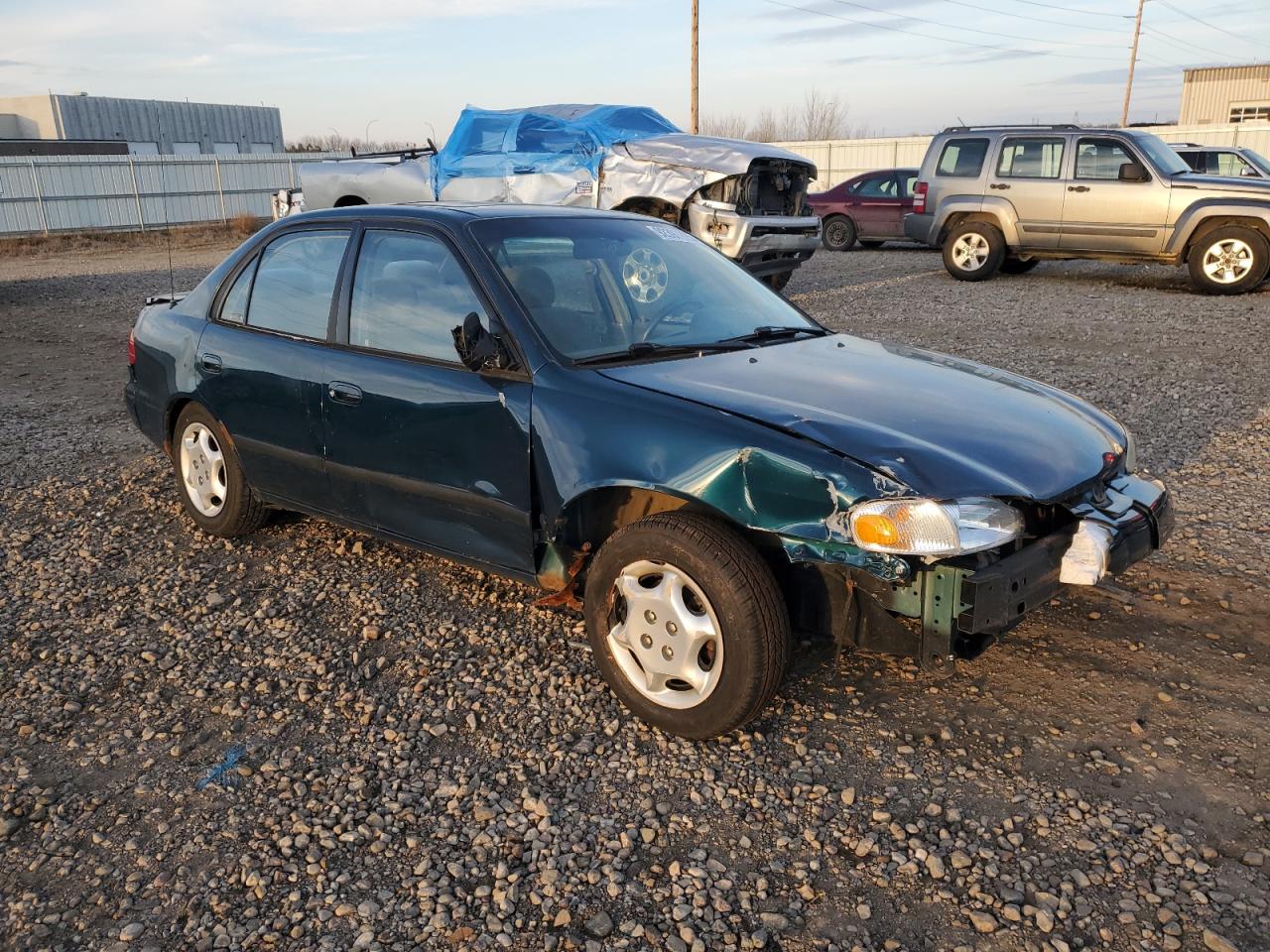 2001 Chevrolet Geo Prizm Base Синий vin: 1Y1SK54811Z439779