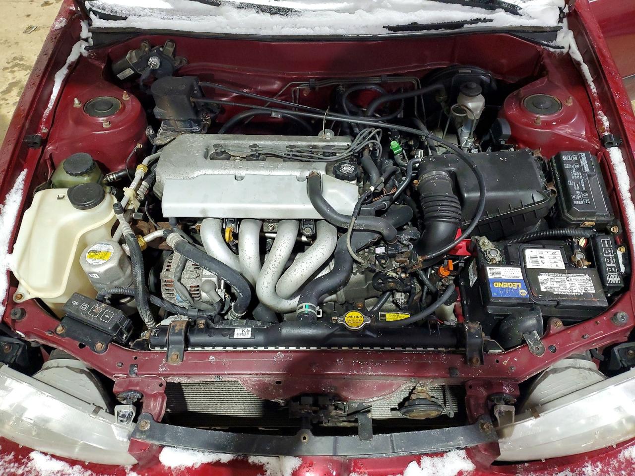 1999 Chevrolet Geo Prizm Base Темно-бордовый vin: 1Y1SK5488XZ408778