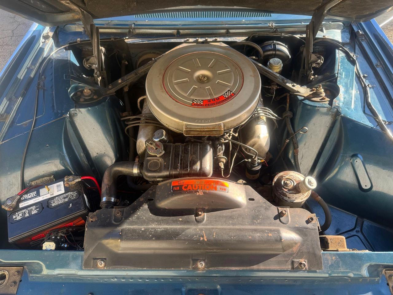 1961 Ford T-bird Blue vin: 1Y71Z150489
