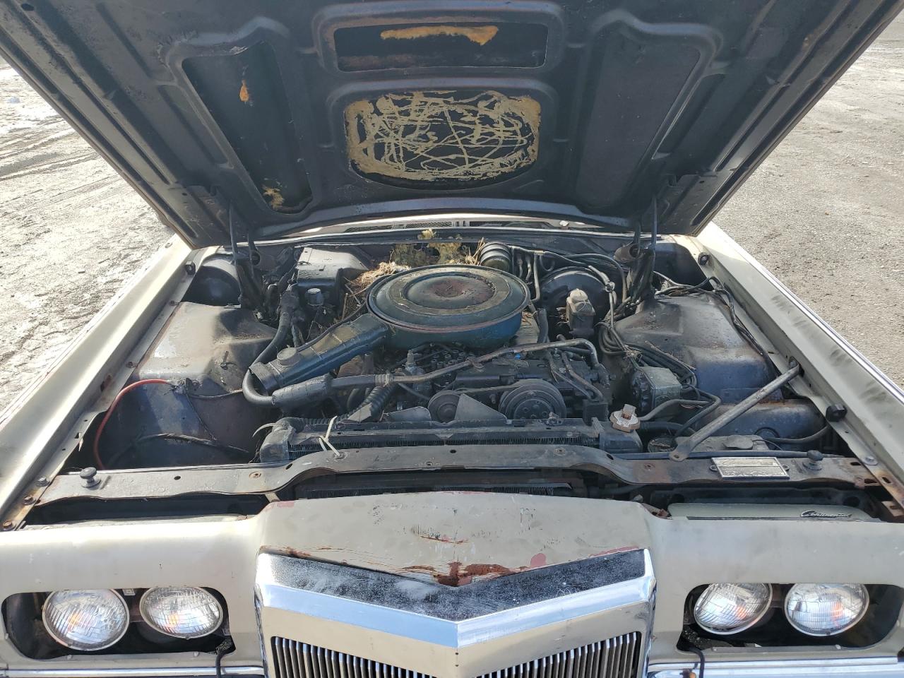 1971 Lincoln Continital Beige vin: 1Y89A812204