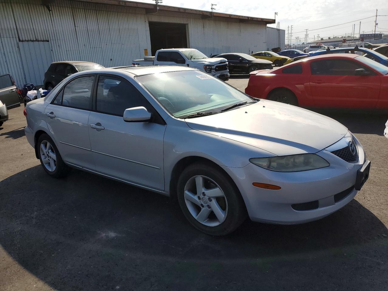 2003 Mazda 6 I Silver vin: 1YVFP80C135M04523
