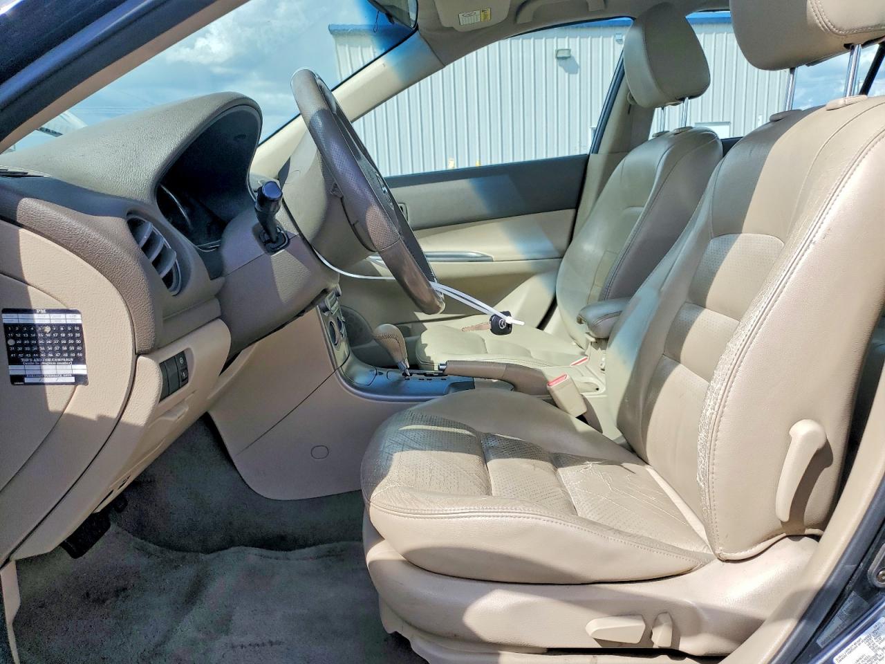 2004 Mazda 6 I Black vin: 1YVFP80C245N20489