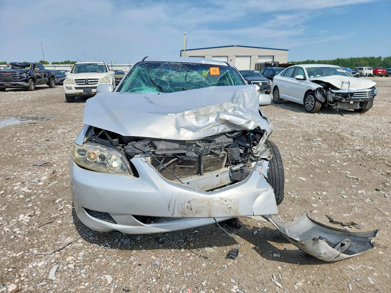 2004 Mazda 6 I Серебряный vin: 1YVFP80C245N35364