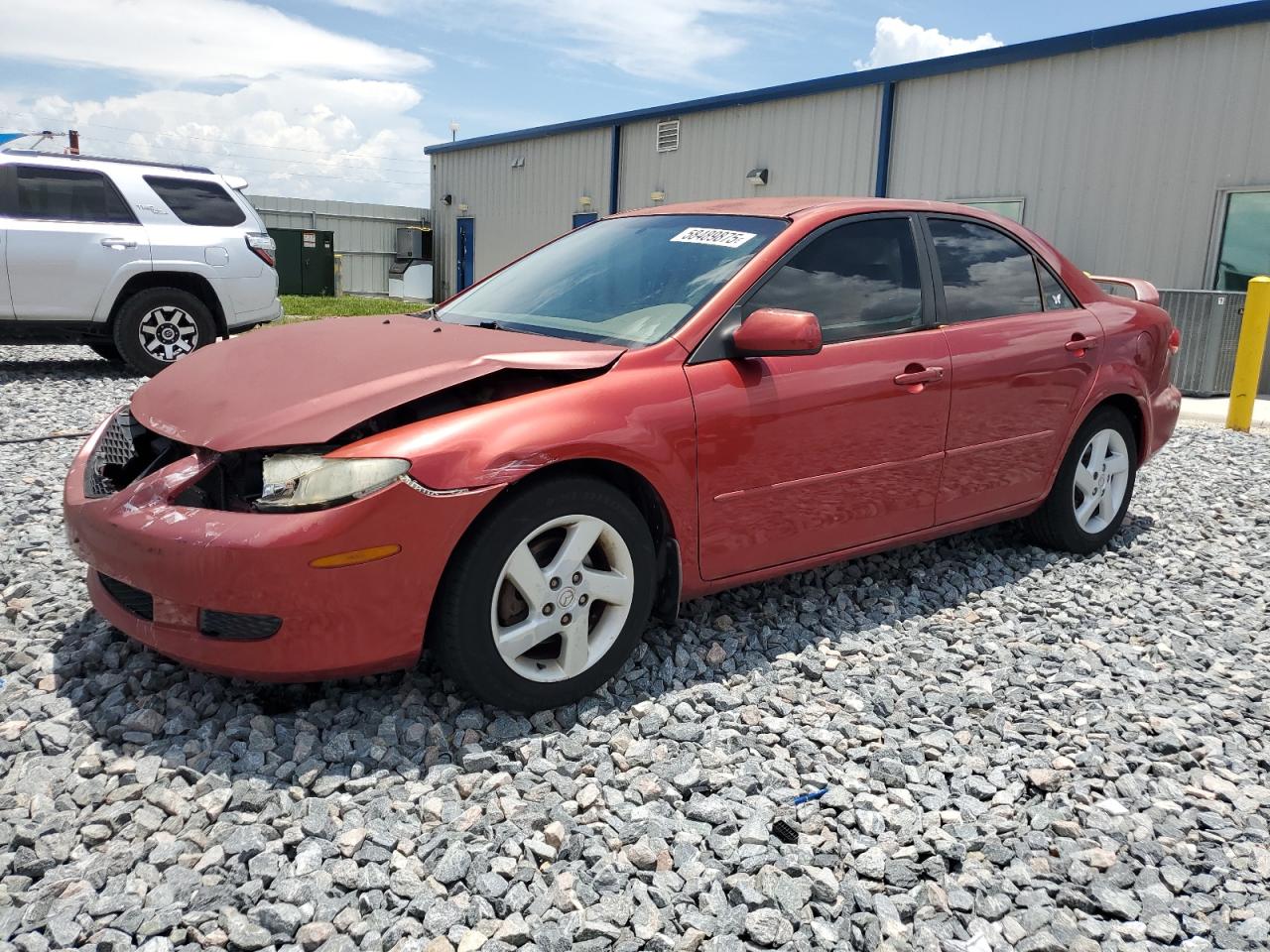 2003 Mazda 6 I Red vin: 1YVFP80C335M35028
