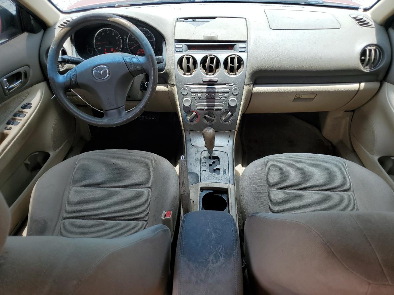 2003 Mazda 6 I Красный vin: 1YVFP80C335M35028
