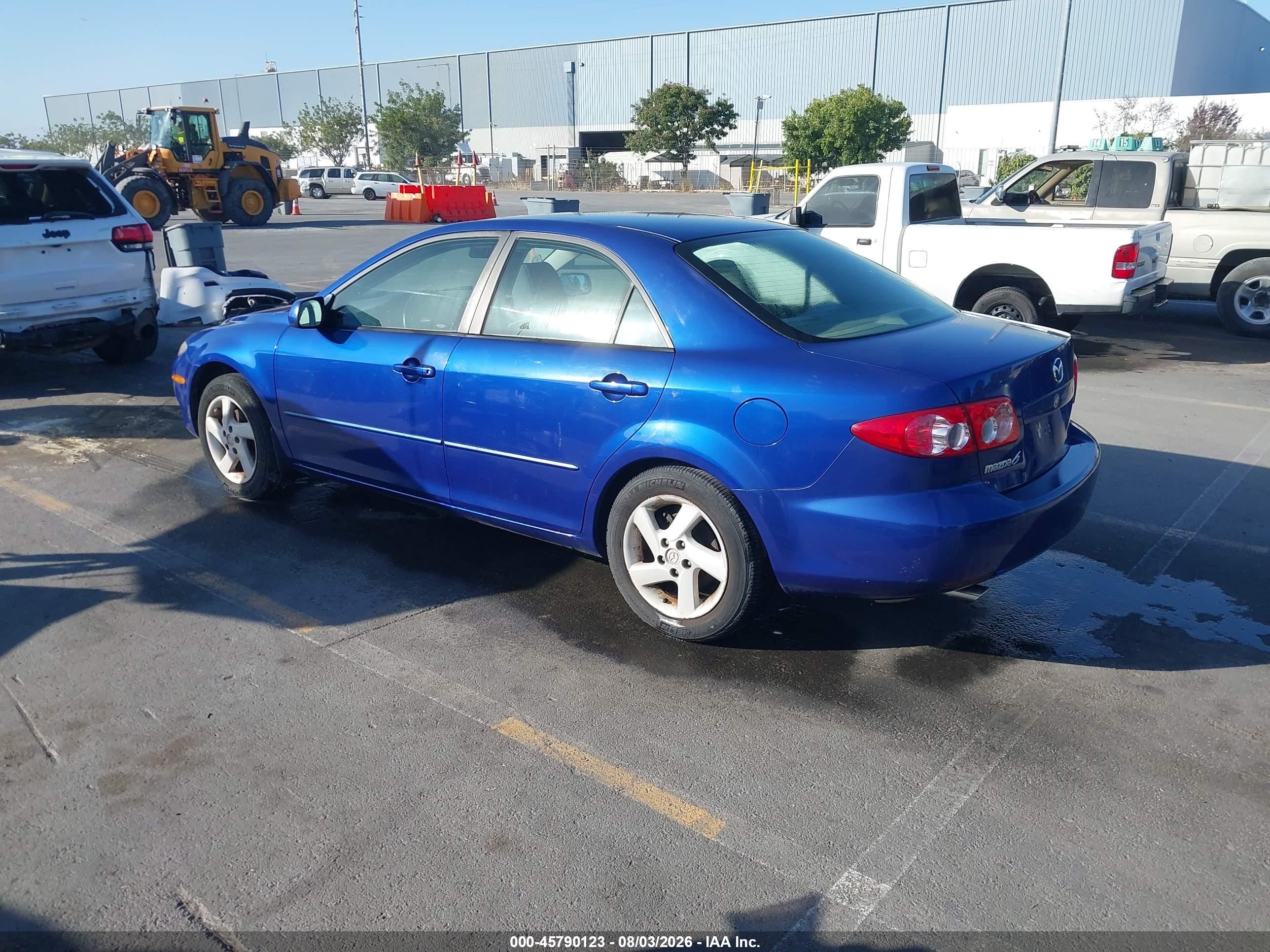 2003 Mazda Mazda6 I Blue vin: 1YVFP80C435M20845