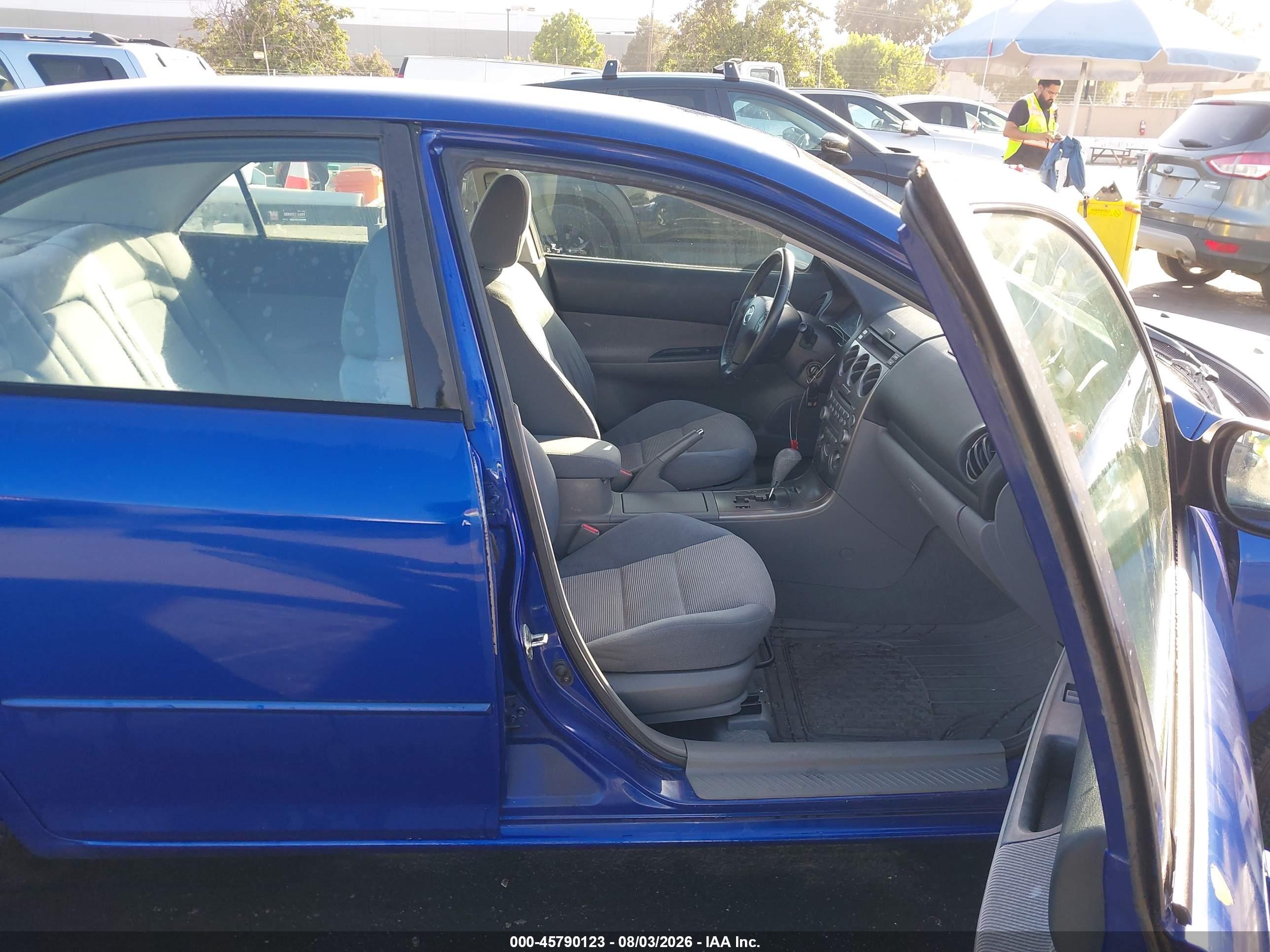 2003 Mazda Mazda6 I Blue vin: 1YVFP80C435M20845