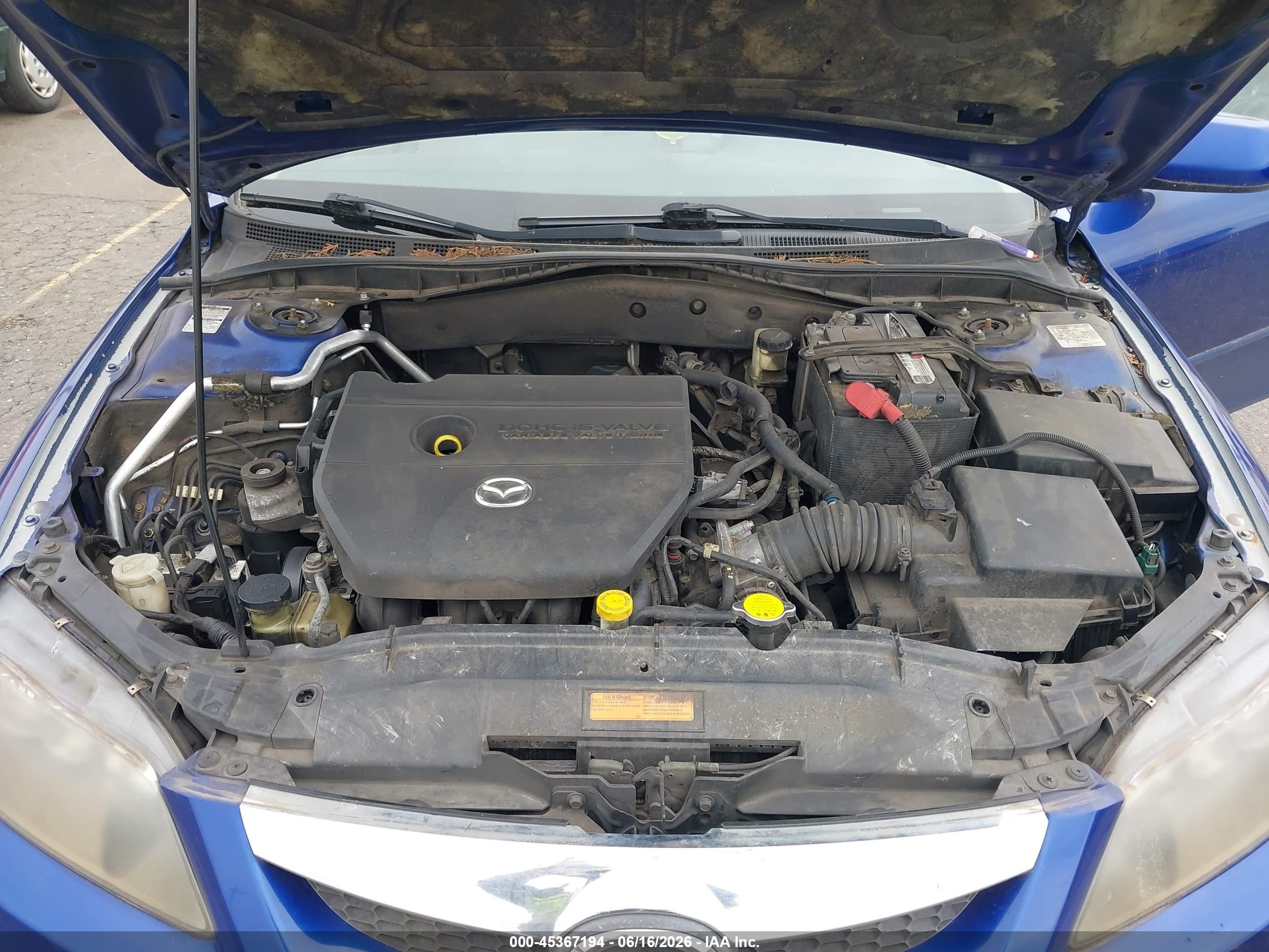 2006 Mazda Mazda6 I Blue vin: 1YVFP80C465M29601