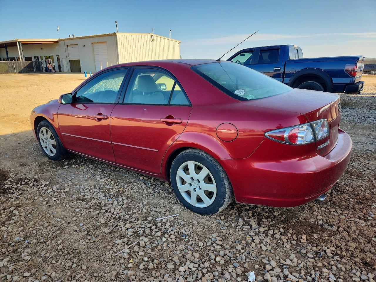 2006 Mazda 6 I Burgundy vin: 1YVFP80C465M66079