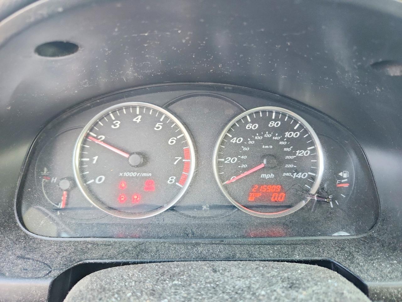 2006 Mazda 6 I Burgundy vin: 1YVFP80C465M66079