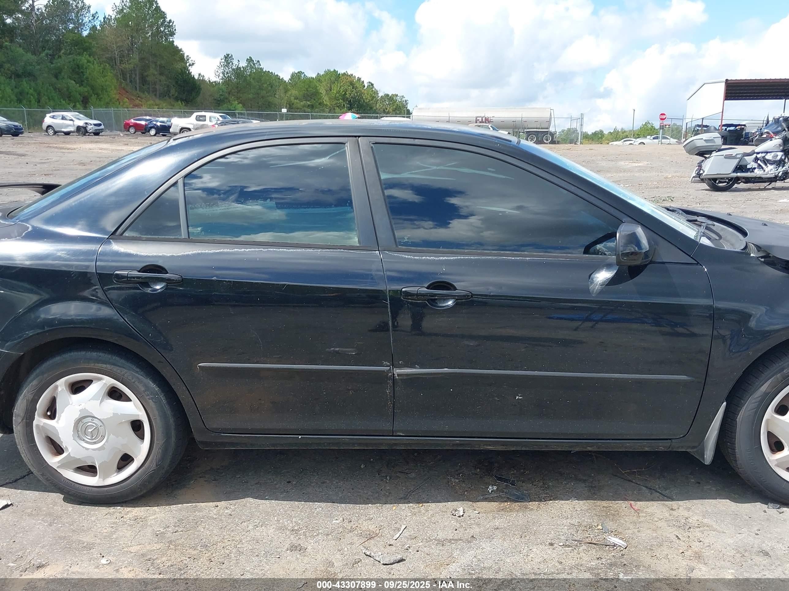 2003 Mazda Mazda6 I Black vin: 1YVFP80C535M02872