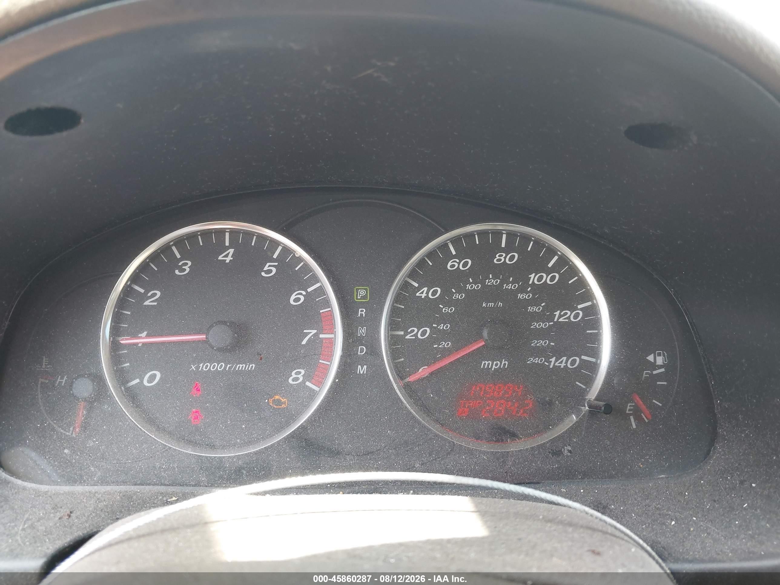 2003 Mazda Mazda6 I White vin: 1YVFP80C535M24662