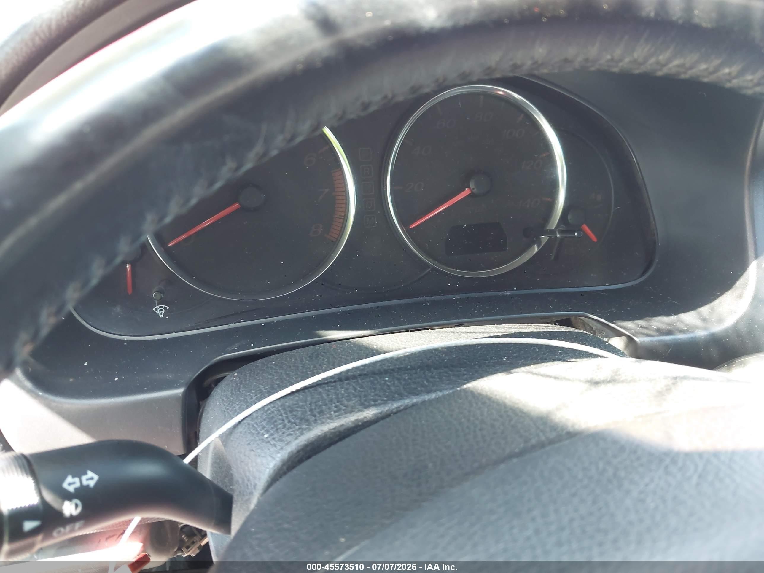 2003 Mazda Mazda6 I Красный vin: 1YVFP80C635M51093
