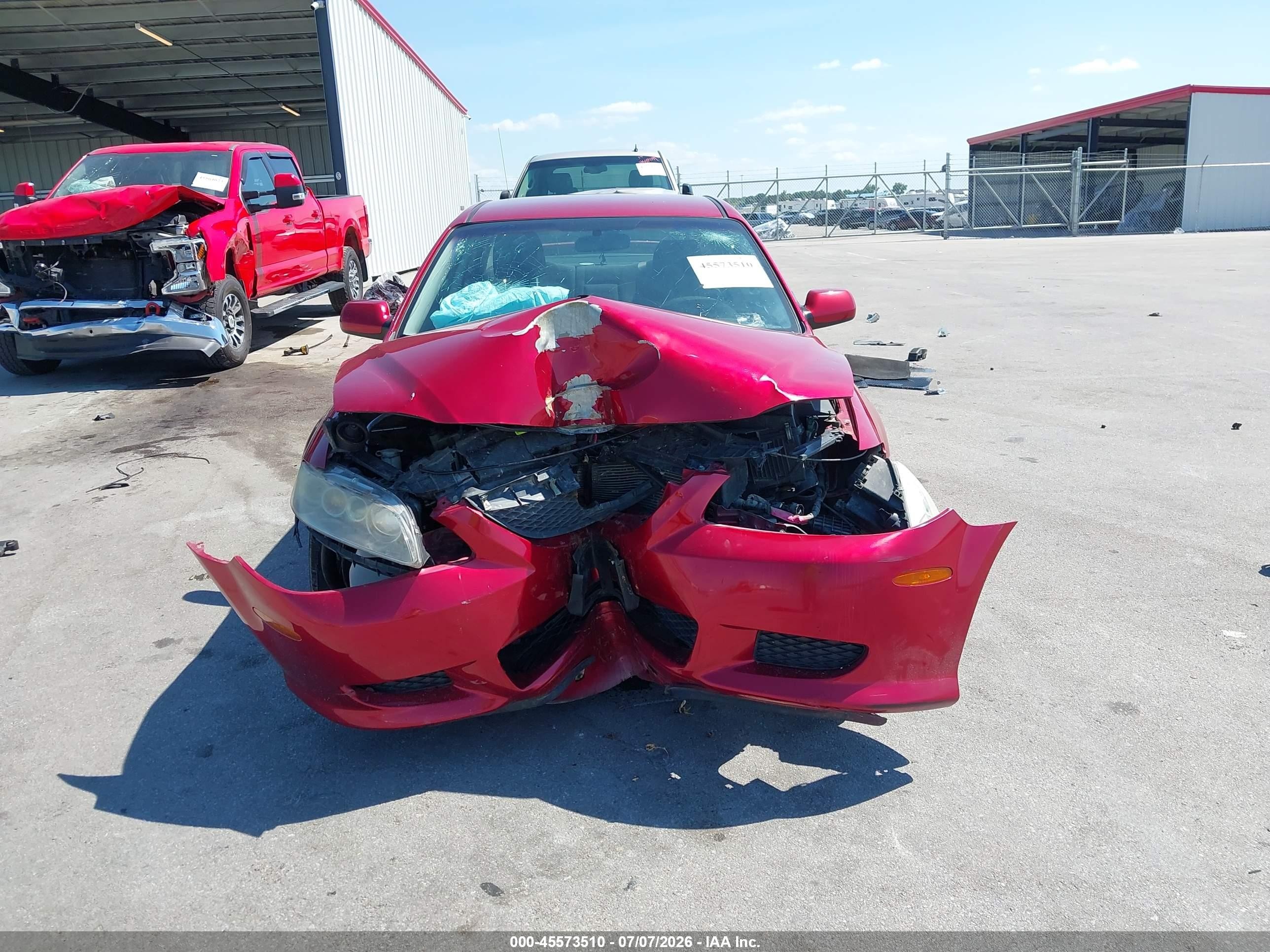 2003 Mazda Mazda6 I Красный vin: 1YVFP80C635M51093