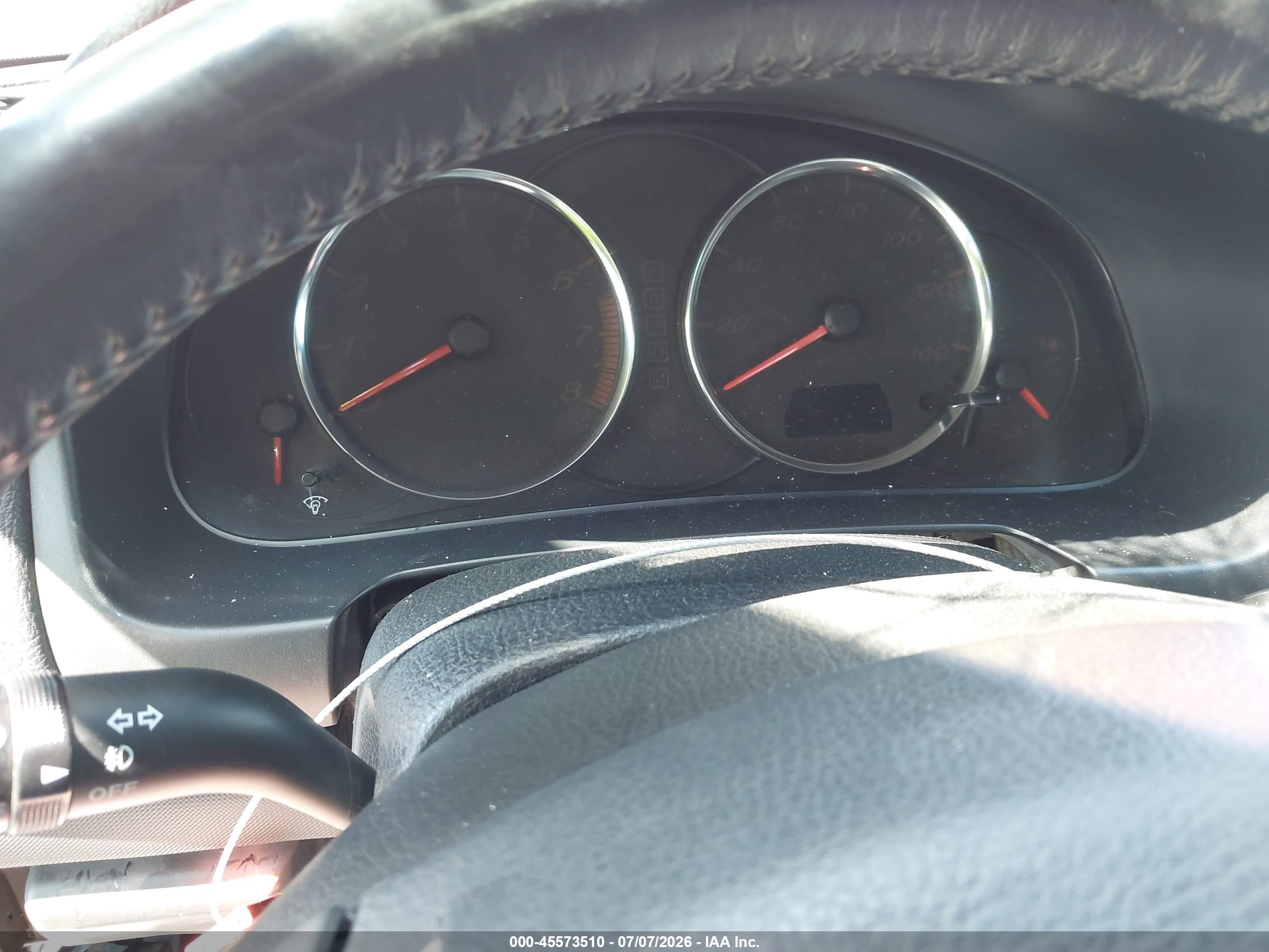 2003 Mazda Mazda6 I Красный vin: 1YVFP80C635M51093