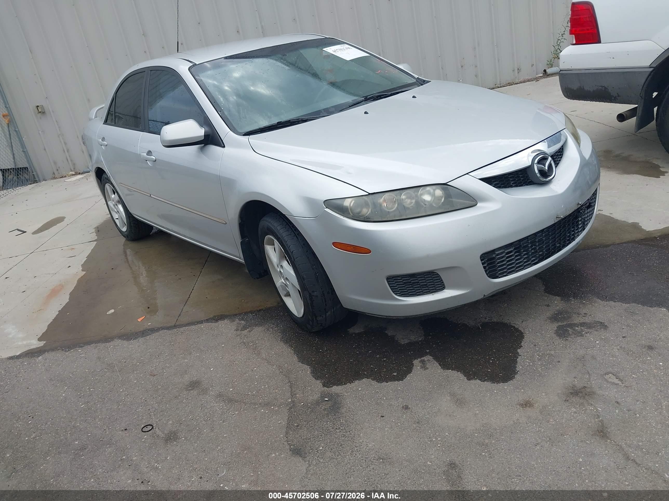 2006 Mazda Mazda6 I Серебряный vin: 1YVFP80C665M03470