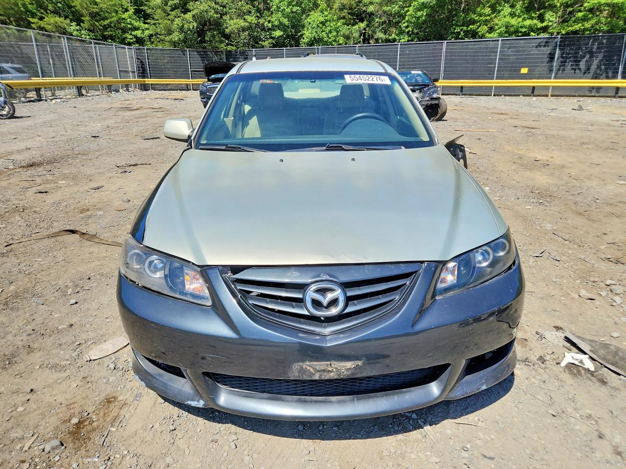 2006 Mazda 6 I Gray vin: 1YVFP80C765M47834