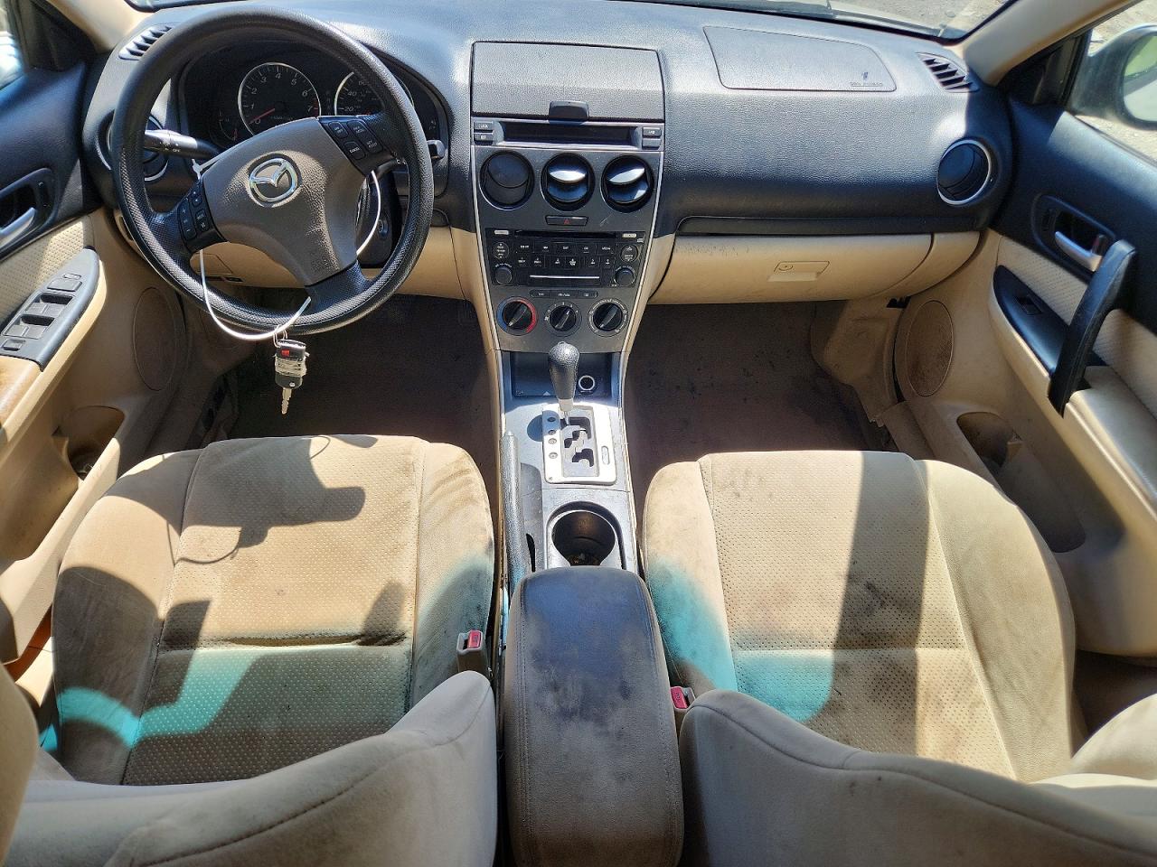 2006 Mazda 6 I Gray vin: 1YVFP80C765M47834